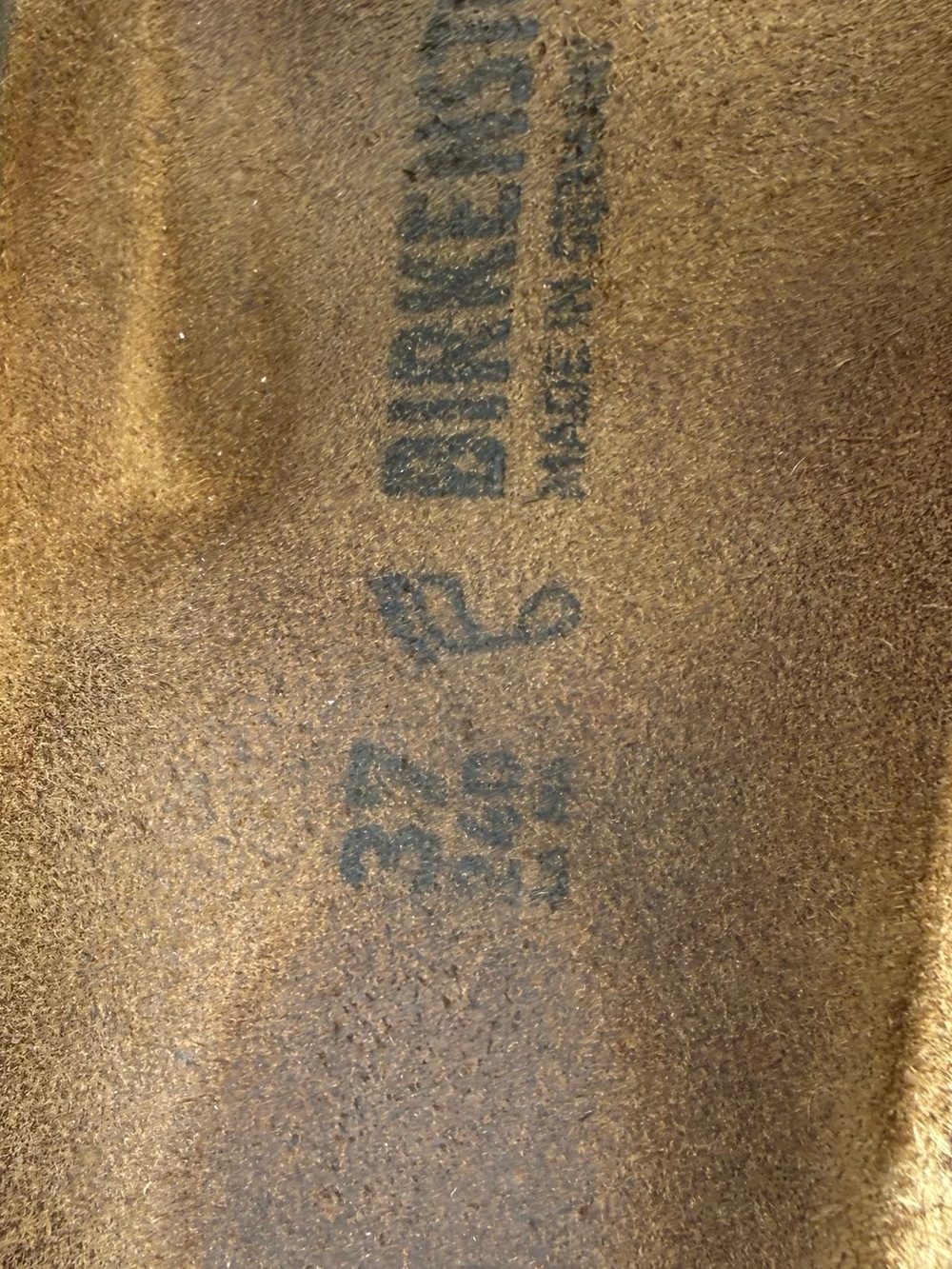 Birkenstock Arizona Double Strap Leather Sandals in Stone Slides Women’s Size 6 - Picture 5 of 5